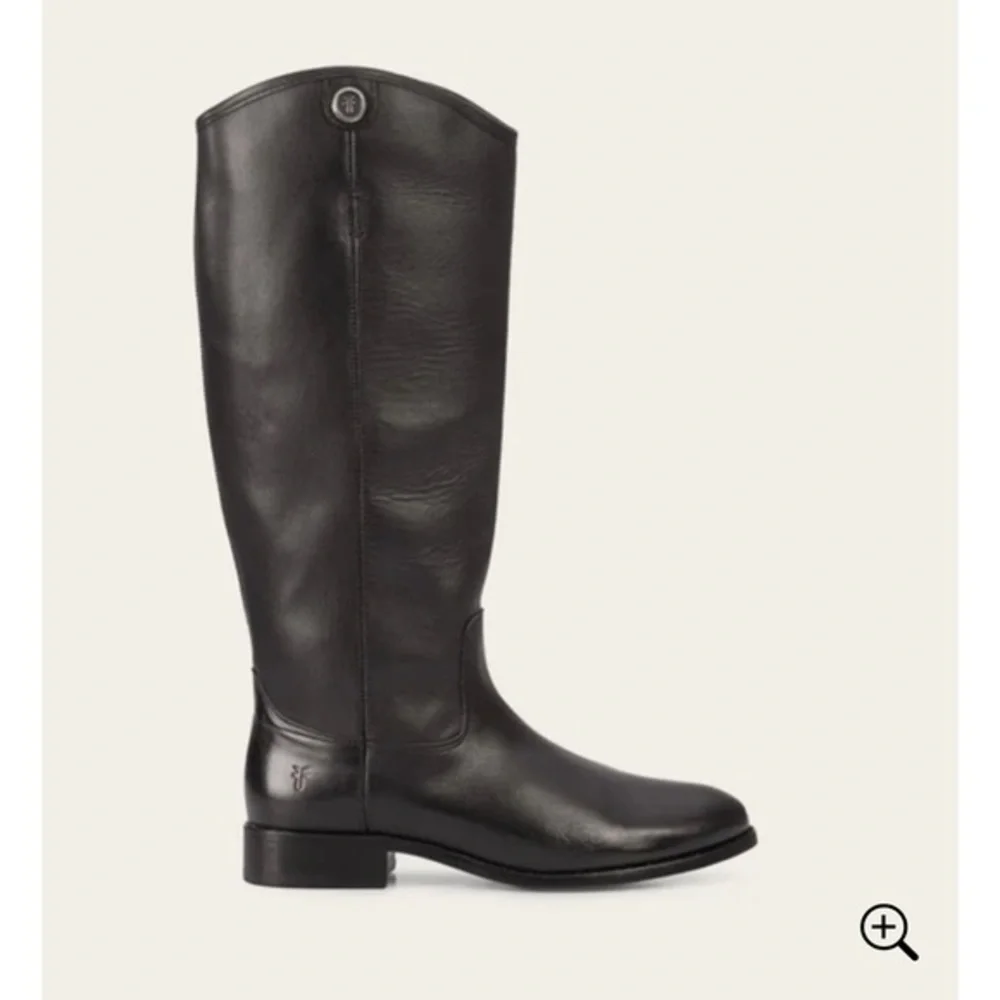 FRYE MELISSA BUTTON 2 woman’s size 8.5 B Black